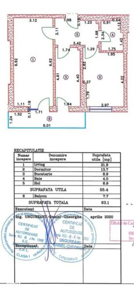 Militari Apartament 2 camere 64mp Novum Lacul Morii 2020 et 3/11 !